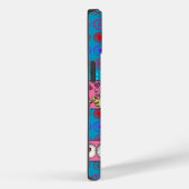 Funky Blume und Herz Case-Mate iPhone Hülle (Rückseite / Rechts)