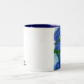 Funky Blumen"Hydrangea" Coffe Tasse (Mittel)
