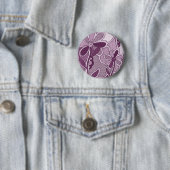 Funky Blumen-Knopf Button (Beispiel)