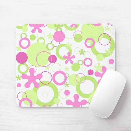 Funky Blumen - Mousepad (Mit Mouse)