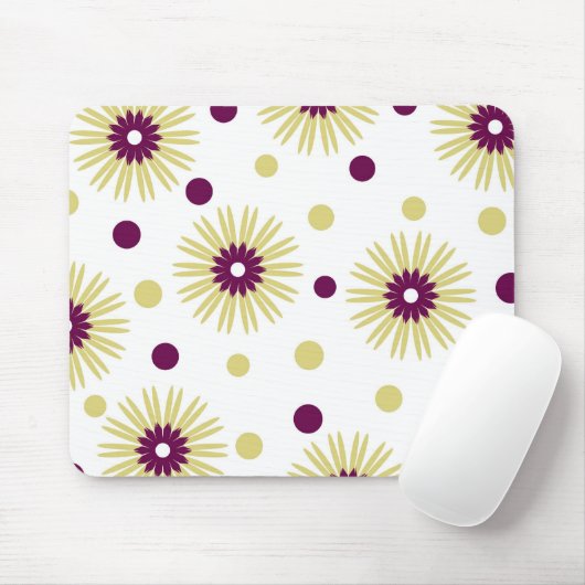 Funky Blumen - Mousepad (Mit Mouse)