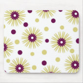 Funky Blumen - Mousepad (Vorne)
