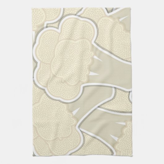 Funky Blumenkohl Küchentuch (Vertikal)