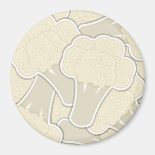 Funky Blumenkohl Magnet
