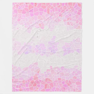 Funky Boho Abstractes Mosaik-Pomosexuelle Pride-Fl Fleecedecke