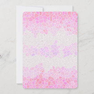 Funky Boho Abstractes Mosaik-Pomosexuellen-Stolz-F Feiertagskarte