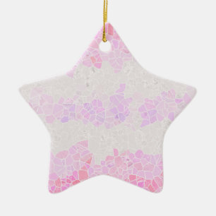 Funky Boho Abstractes Mosaik-Pomosexuellen-Stolz-F Keramik Ornament