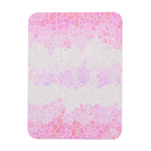 Funky Boho Abstractes Mosaik-Pomosexuellen-Stolz-F Magnet