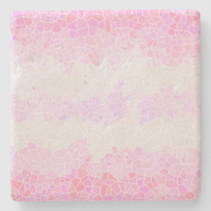Funky Boho Abstractes Mosaik-Pomosexuellen-Stolz-F Steinuntersetzer
