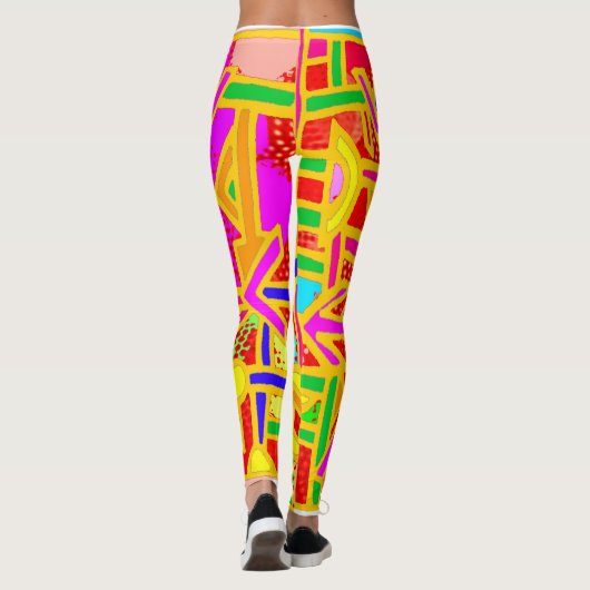 Funky Boho Leggings (Rückseite)
