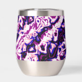 Funky Boho Retro Marbled Stripes Genderfluid Prix (Rückseite)