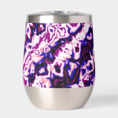 Funky Boho Retro Marbled Stripes Genderfluid Prix (Vorderseite)