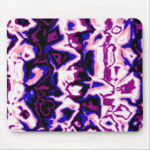 Funky Boho Retro Marbled Stripes Genderfluid Prix Mousepad (Vorne)