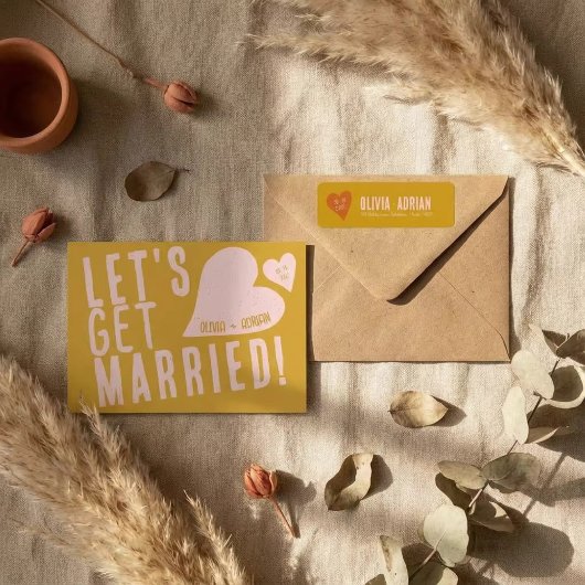 Funky Bold Font Einladung