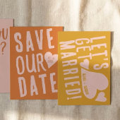 Funky Bold Font Einladung