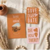 Funky Bold Font Einladung