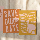 Funky Bold Font Einladung