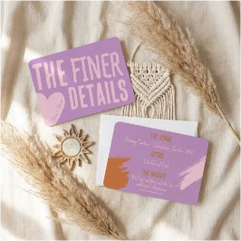 Funky Bold Font Einladung