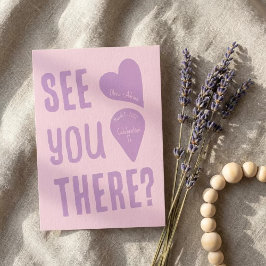 Funky Bold Font Einladung