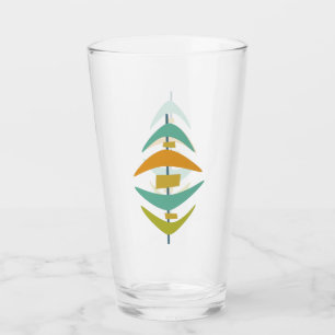 Funky Boomerang Mitte des 20. Jahrhunderts Glas