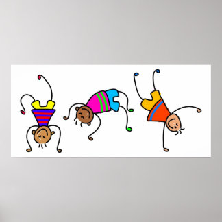 Funky Boys Poster