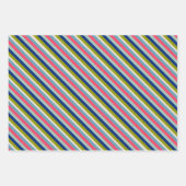 Funky Bright Retro Christmas Geschenkpapier Set (Vorderseite 2)