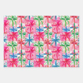 Funky Brights Christmas Themed Geschenkpapier Set (Vorderseite)