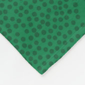 Funky broccoli fleecedecke (Ecke)