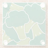 Funky broccoli glasuntersetzer (Rückseite)