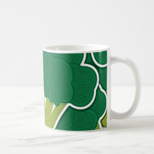 Funky broccoli kaffeetasse