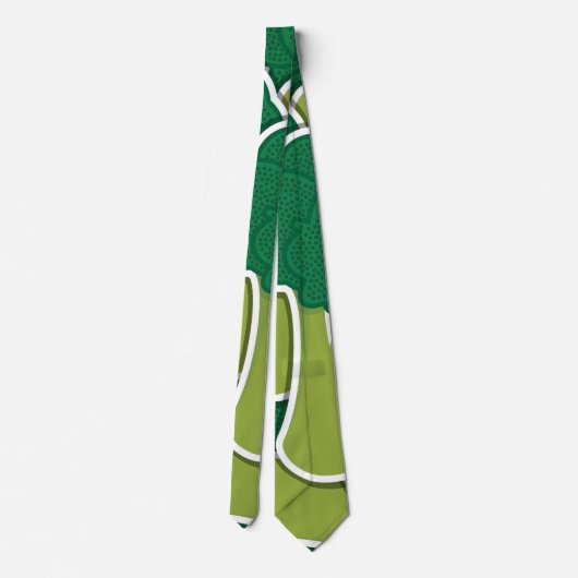 Funky broccoli krawatte (Rückseite)