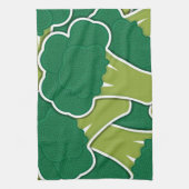 Funky broccoli küchentuch (Vertikal)