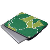 Funky broccoli laptopschutzhülle (Vorne Knopf)
