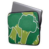 Funky broccoli laptopschutzhülle (Vorderseite Links)