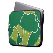 Funky broccoli laptopschutzhülle (Vorderseite Links)