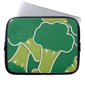 Funky broccoli laptopschutzhülle (Vorderseite)