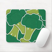 Funky broccoli mousepad (Mit Mouse)