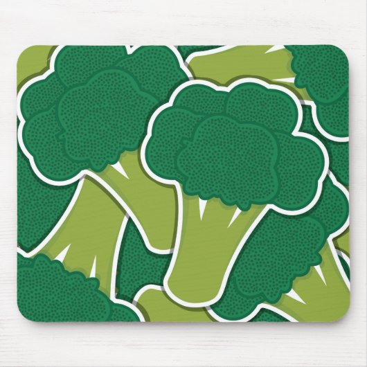 Funky broccoli mousepad (Vorne)