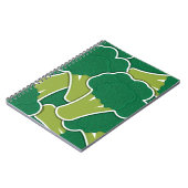 Funky broccoli notizblock (Linke Seite)