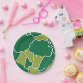 Funky broccoli pappteller (Party)