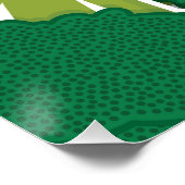 Funky broccoli poster (Ecke)