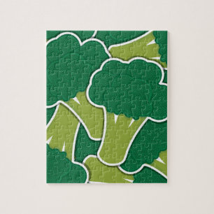 Funky broccoli puzzle
