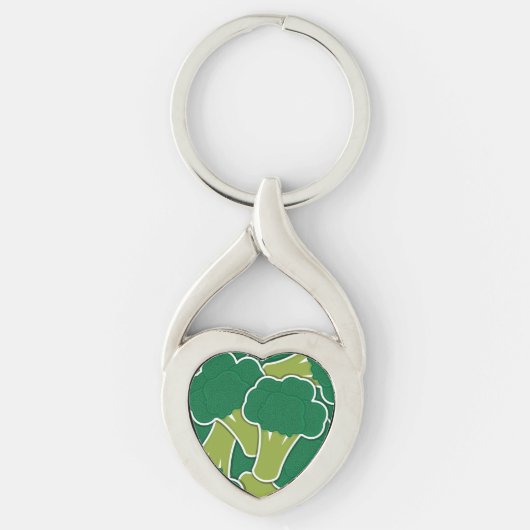 Funky broccoli schlüsselanhänger (Vorderseite)