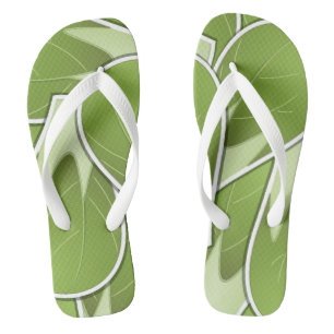 Funky brussel sprossen badesandalen