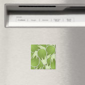 Funky brussel sprossen magnet (In Situ (Geschirrspüler))