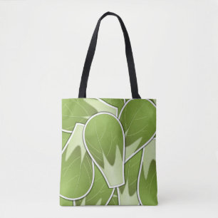 Funky brussel sprossen tasche