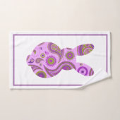 Funky Bunny in Crazy Paisley Set Handtuch (Handtuch)