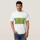 funky bunt cow design art T-Shirt (Vorne ganz)