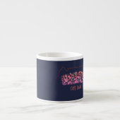 Funky Cape Town Table Mountain - farbenfrohe Tasse (Vorderseite)