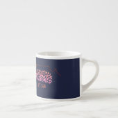 Funky Cape Town Table Mountain - farbenfrohe Tasse (Rechts)